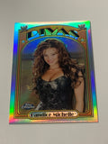 Candice Michelle 2007 WWE Topps Chrome Heritage Refractor Card