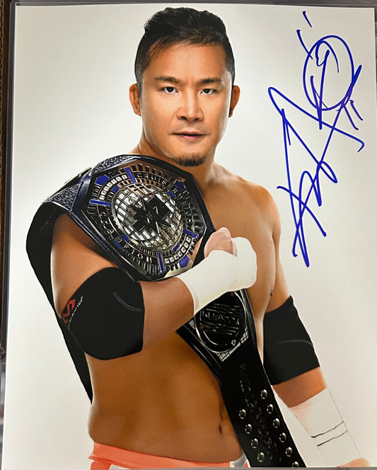Kushida Signed 8x10 Color Photo (Comes w/COA)