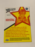 Kristal 2007 WWE Topps Chrome Heritage Refractor Card