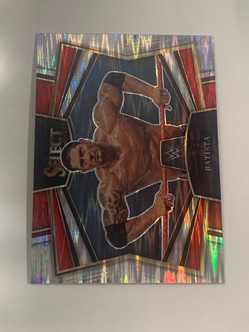 Batista 2023 WWE Panini Select “Snapshots” Refractor Card!!!