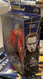 Sting SIGNED WWE Mattel Hall of Fame Elite Action Figure (JSA Authenticated)