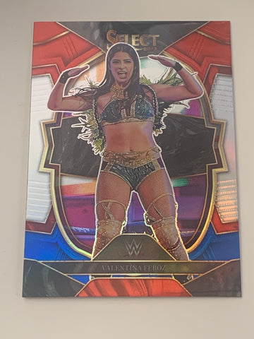 Valentina Feroz 2023 WWE Panini Select Refractor “Concourse” Card!!!