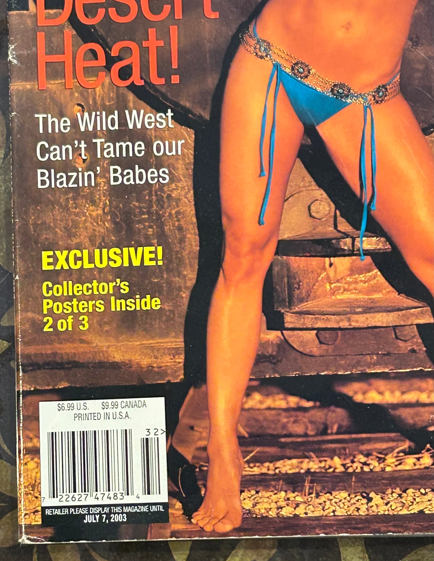 * WWE Divas 2003 “Desert Heat” Magazine (Trish Stratus, Keibler, Dawn Marie & more)
