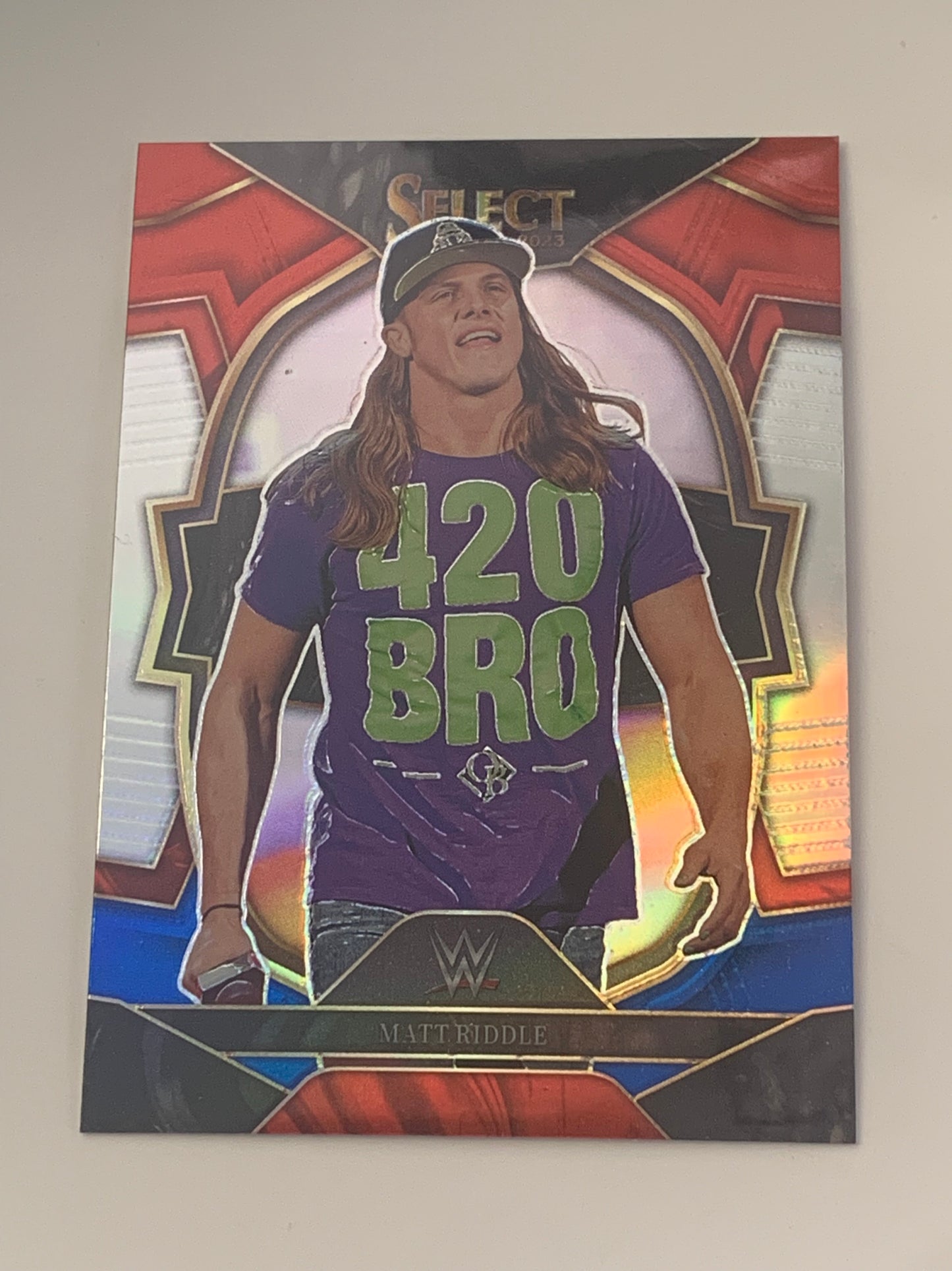 Matt Riddle 2023 WWE Panini Select Prizm Concourse