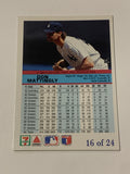 Don Mattingly 1992 Fleer “The Performer Collection” Insert Card New York Yankees