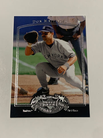 Don Mattingly 2005 UD Upper Deck Pastime Pennants Card New York Yankees