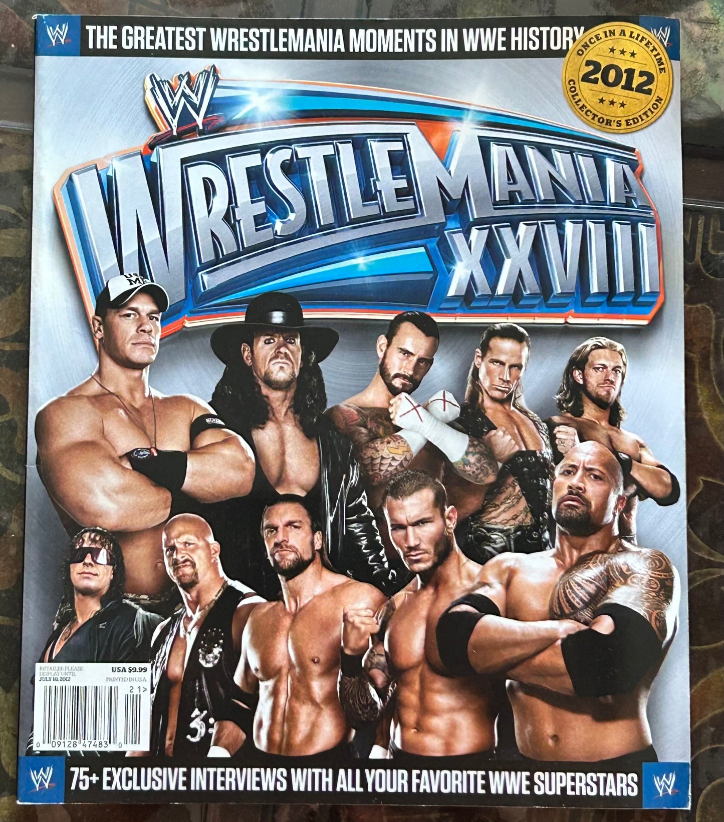 * WWE Wrestlemania 28 Collector’s Edition Magazine