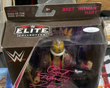 Bret “The Hitman” Hart SIGNED & inscribed WWE “King of the Ring” Exclusive Elite Action Figure (JSA Authenticated)