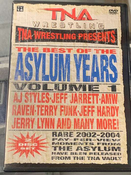 TNA DVD “The Best of The Asylum Years Vol. 1” (2-Disc Set)