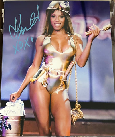 Kristal Marshall WWE Signed 8x10 Color Photo (Comes w/CoA)