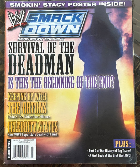 * WWE Smackdown Magazine December 2005 (The Undertaker)