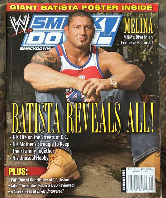 * WWE Smackdown Magazine November 2005 (Batista)