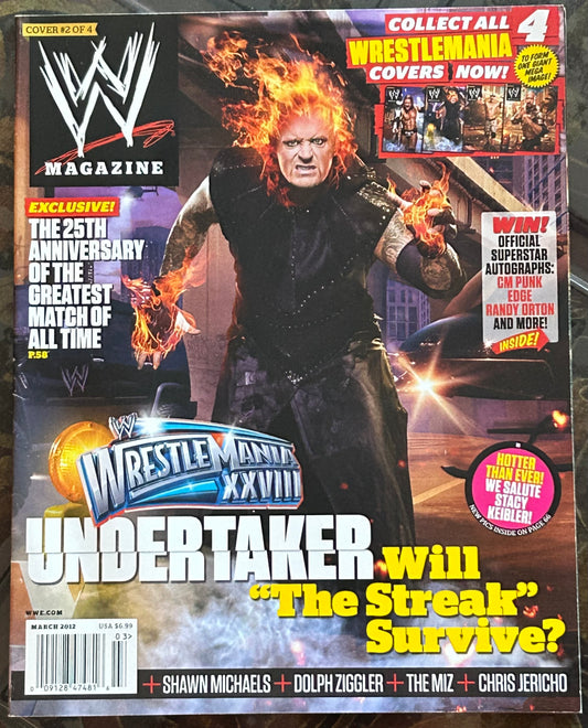* WWE Magazine March 2012 (The Undertaker)