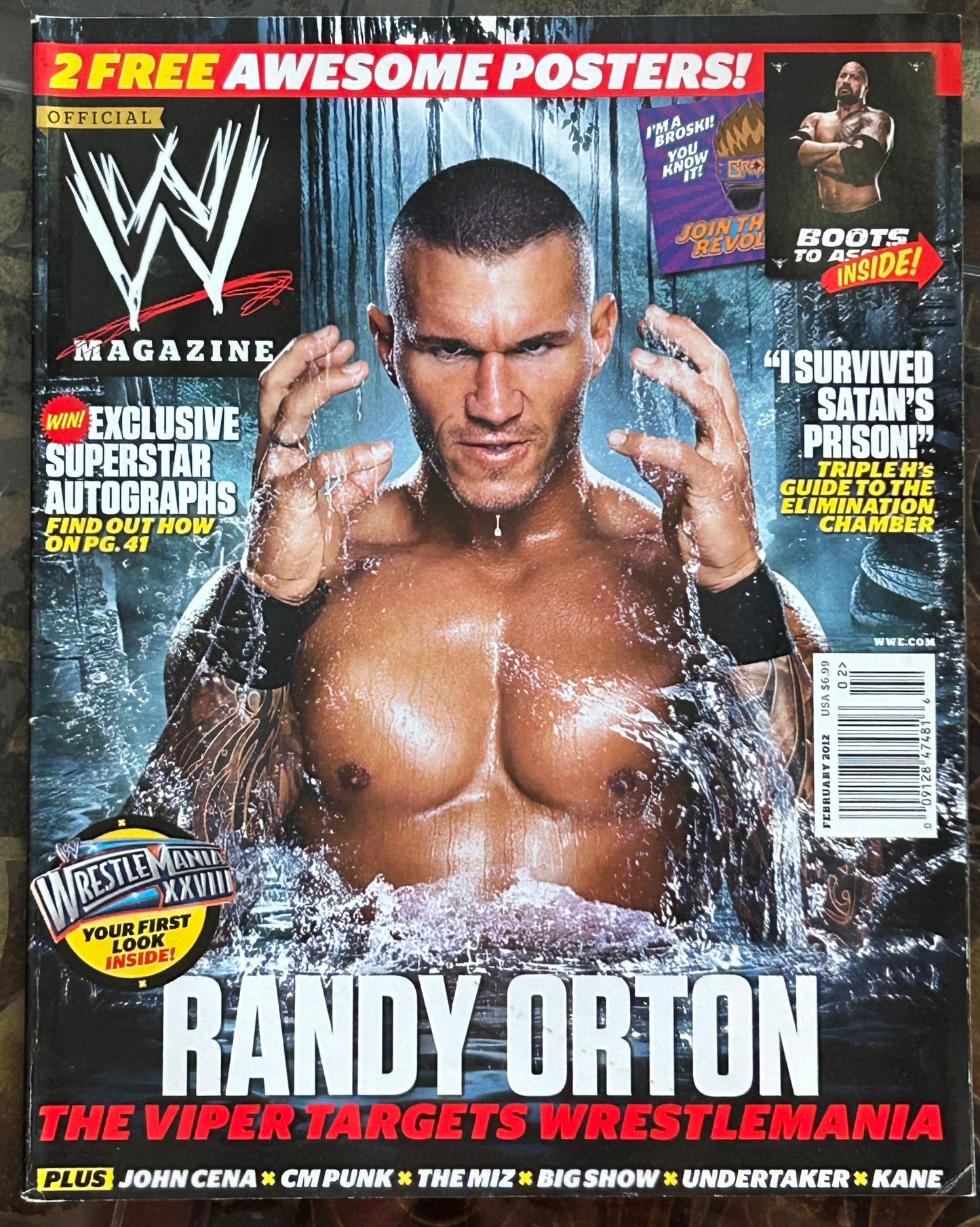 * WWE Magazine February 2012 (Randy Orton)