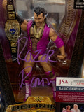 Razor Ramon SIGNED WWE Defining Moments Elite Action Figure (JSA Authenticated)