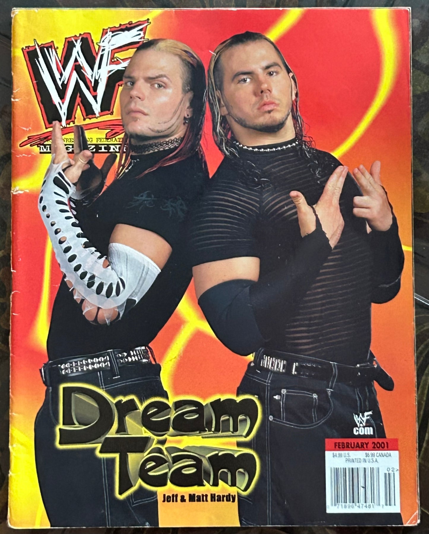 * WWE Magazine February 2001 (The Hardy Boyz)