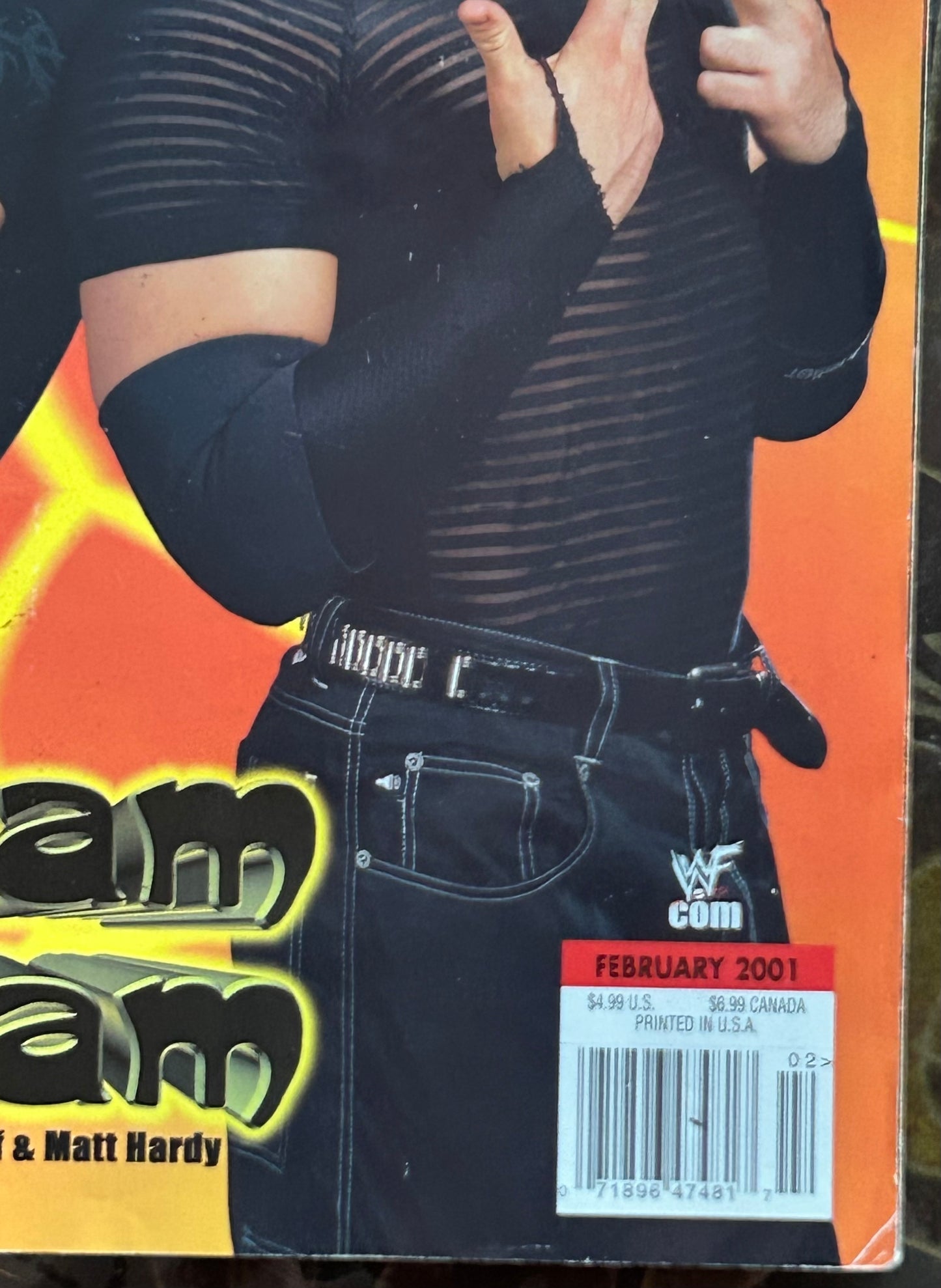 * WWE Magazine February 2001 (The Hardy Boyz)