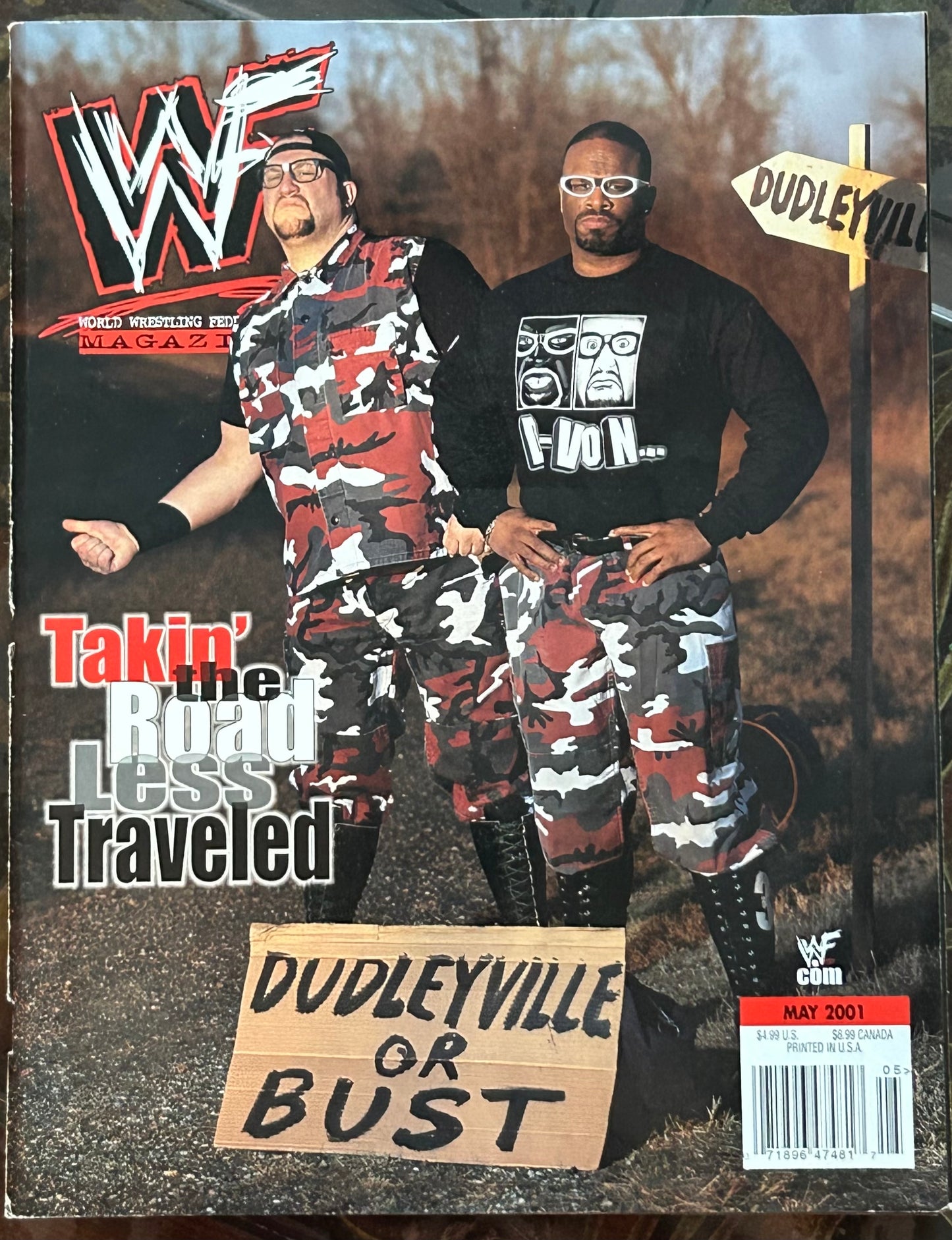 * WWE Magazine May 2001 (The Dudley Boyz)