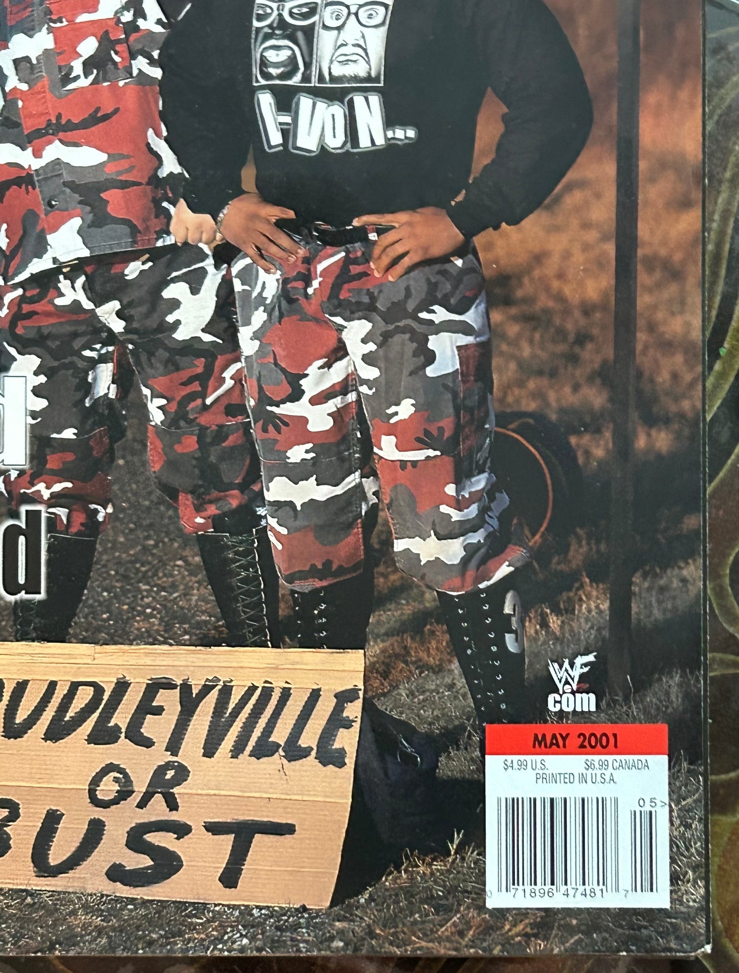 * WWE Magazine May 2001 (The Dudley Boyz)