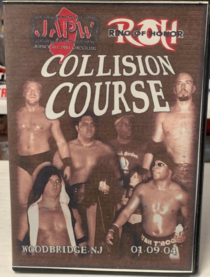 ROH (Ring of Honor) JAPW (Jersey All Pro Wrestling) DVD “Collision Course” 1/9/04 (CM Punk, Samoa Joe, Balls Mahoney, AJ Styles & so much more)!!!