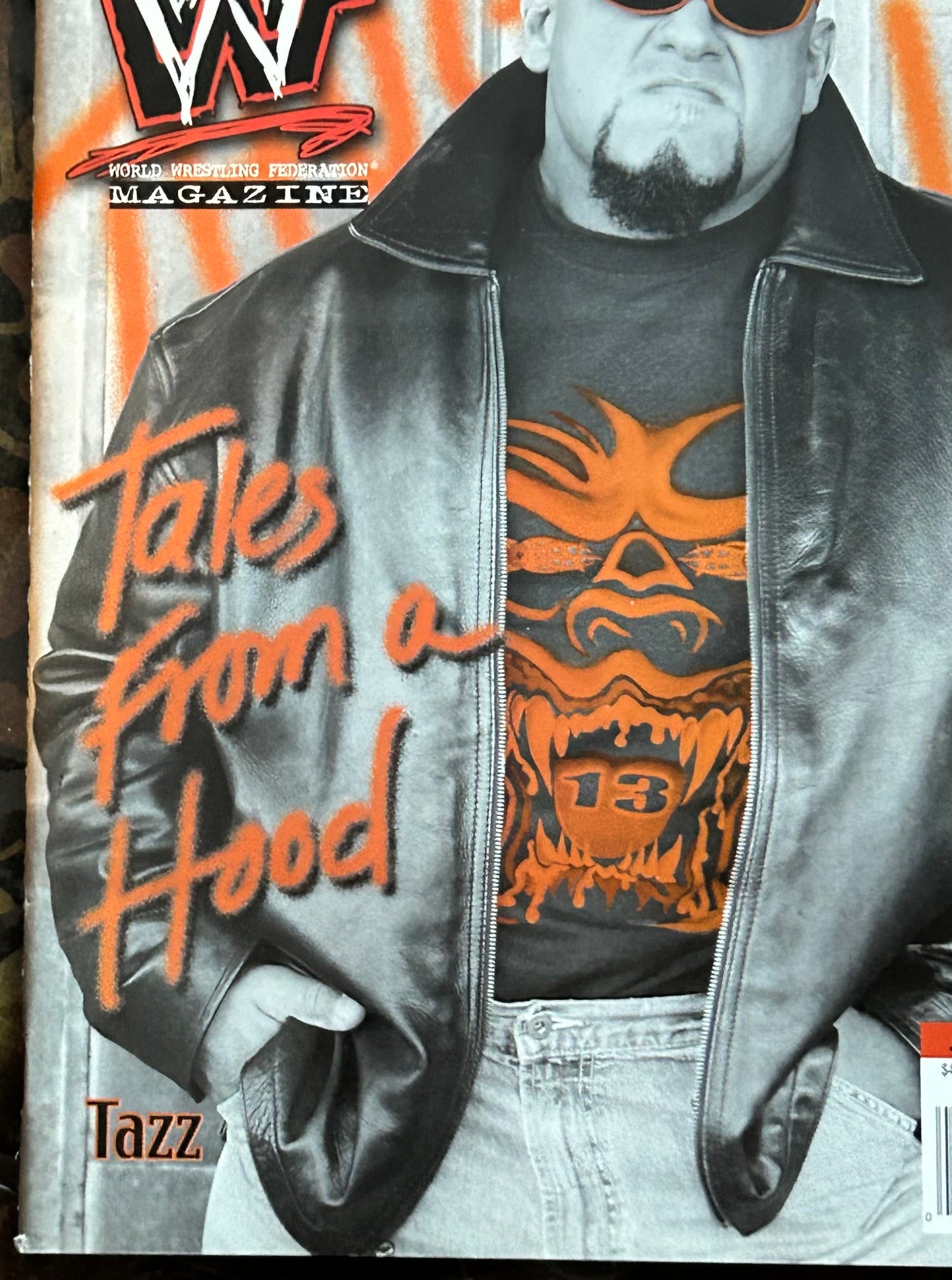 * WWE Magazine Jan 2001 (Double Sided Poster of Too Cool)