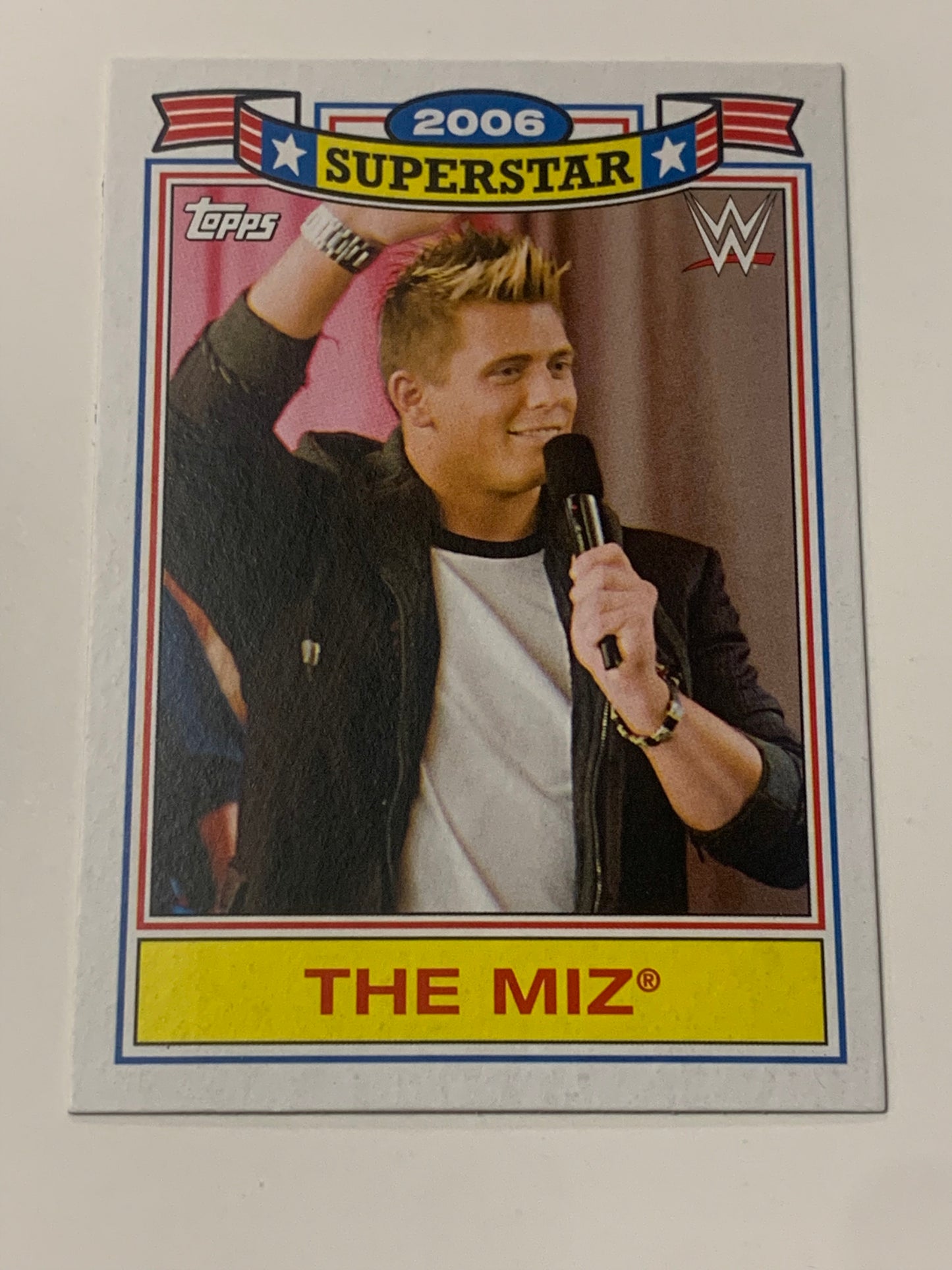 The Miz 2021 WWE Topps Superstar Card #1
