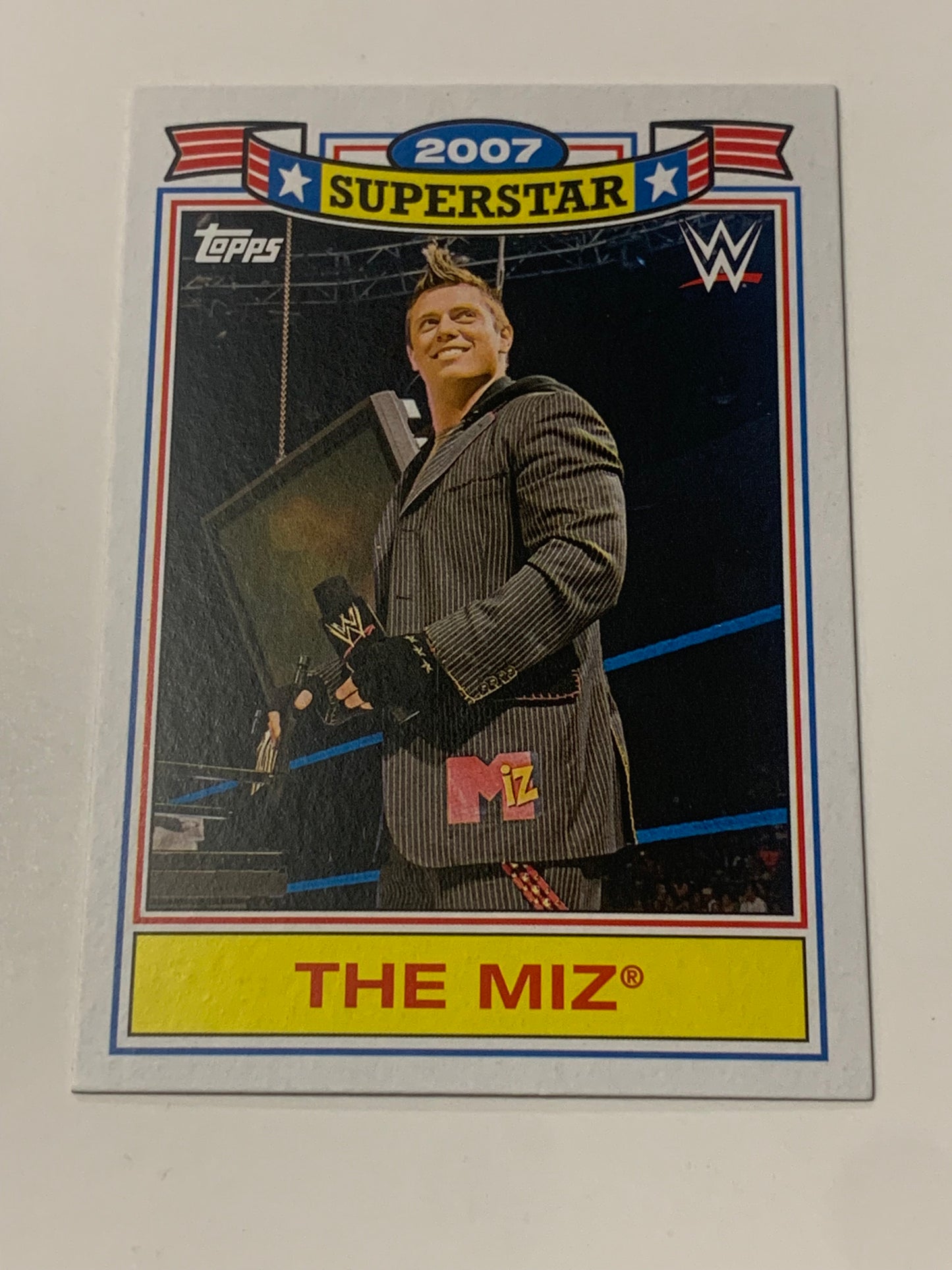 The Miz 2021 WWE Topps Superstar Card #3
