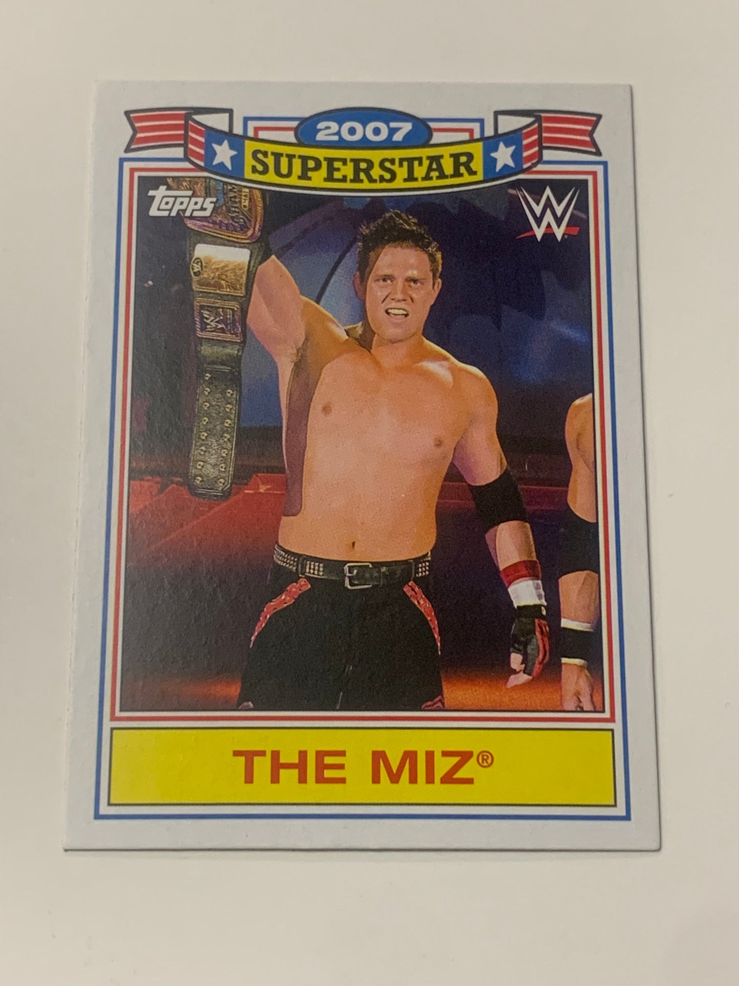 The Miz 2021 WWE Topps Superstar Card #4