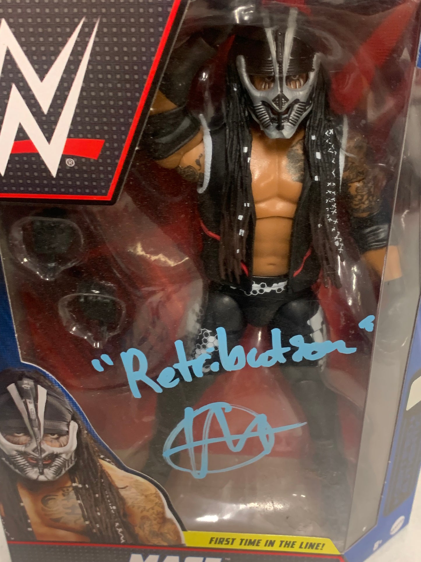 Mace (Retribution) SIGNED WWE Elite Series 94 Action Figure COA