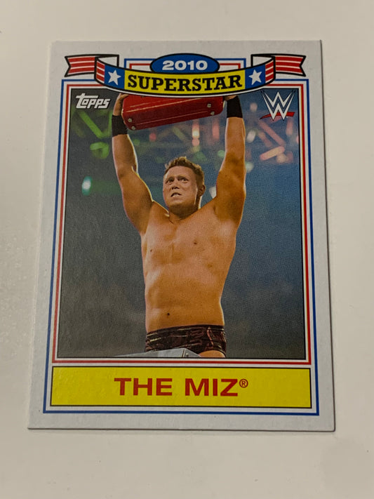 The Miz 2021 WWE Topps Superstar Card #9