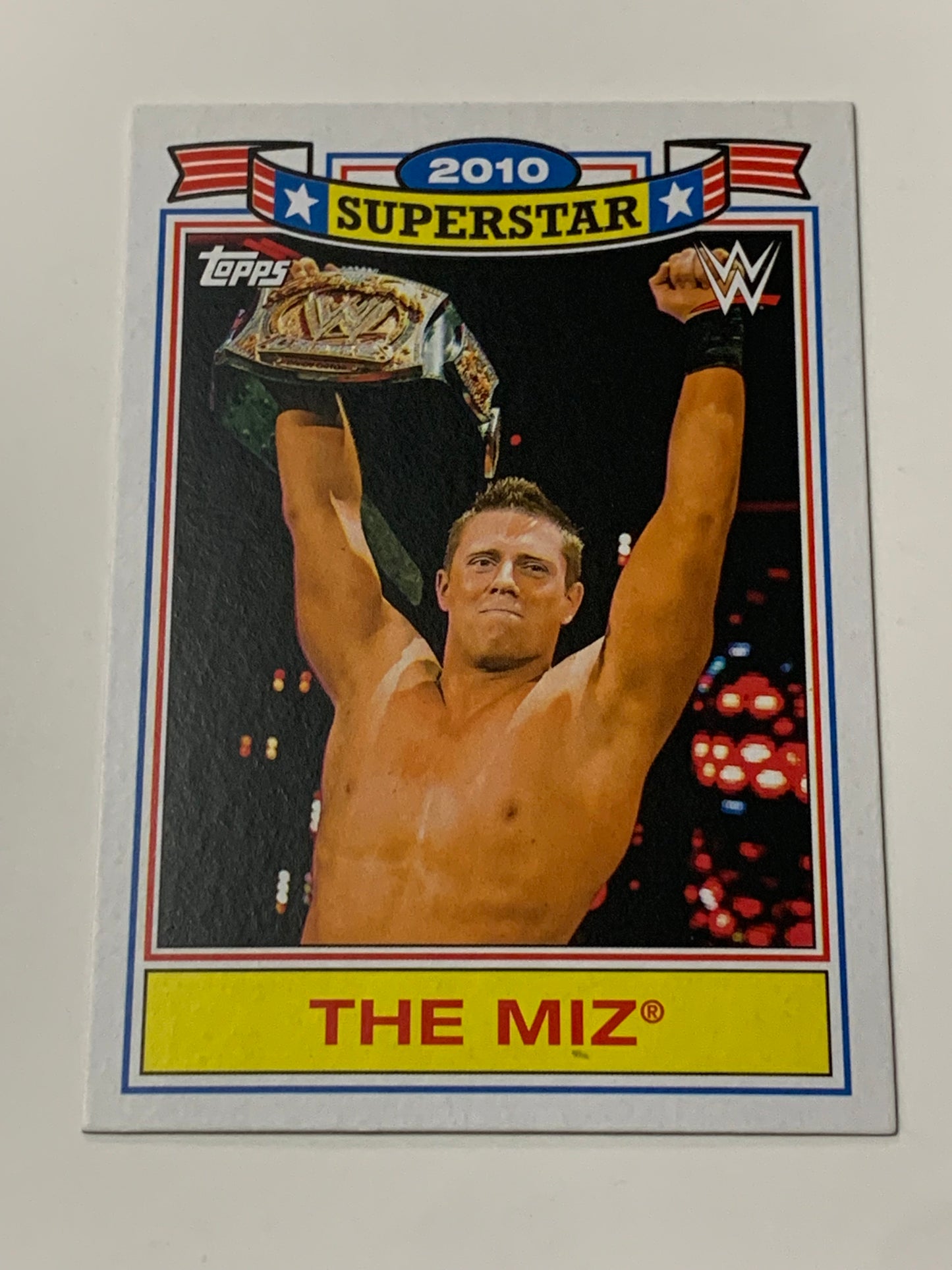 The Miz 2021 WWE Topps Superstar Card #10