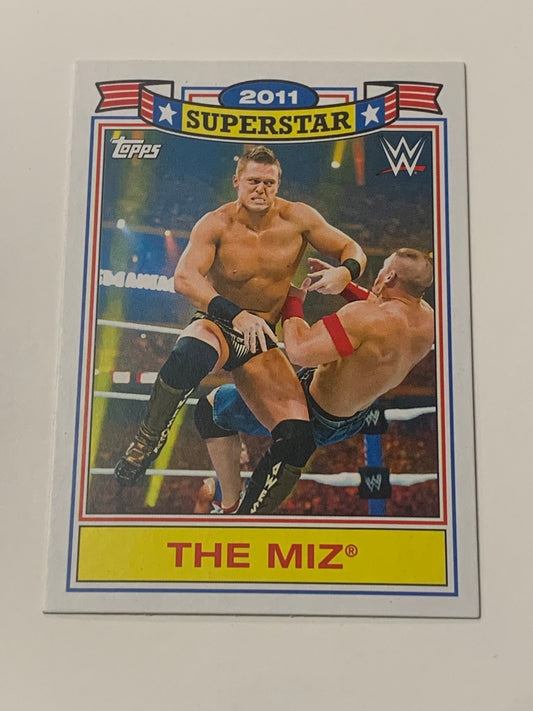 The Miz 2021 WWE Topps Superstar Card #11