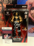 Diesel SIGNED WWE Mattel Elite Action Figure (JSA Authenticated)