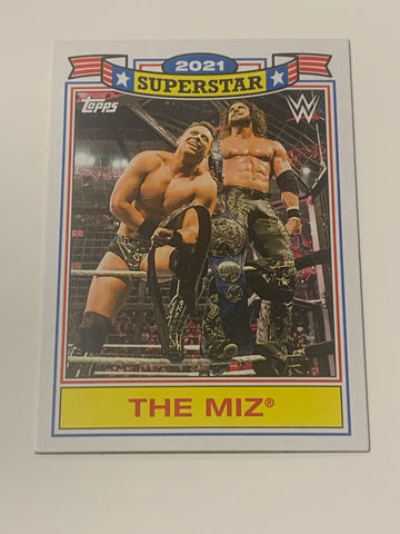 The Miz 2021 WWE Topps Superstar Card #20 (Awesome)!!!