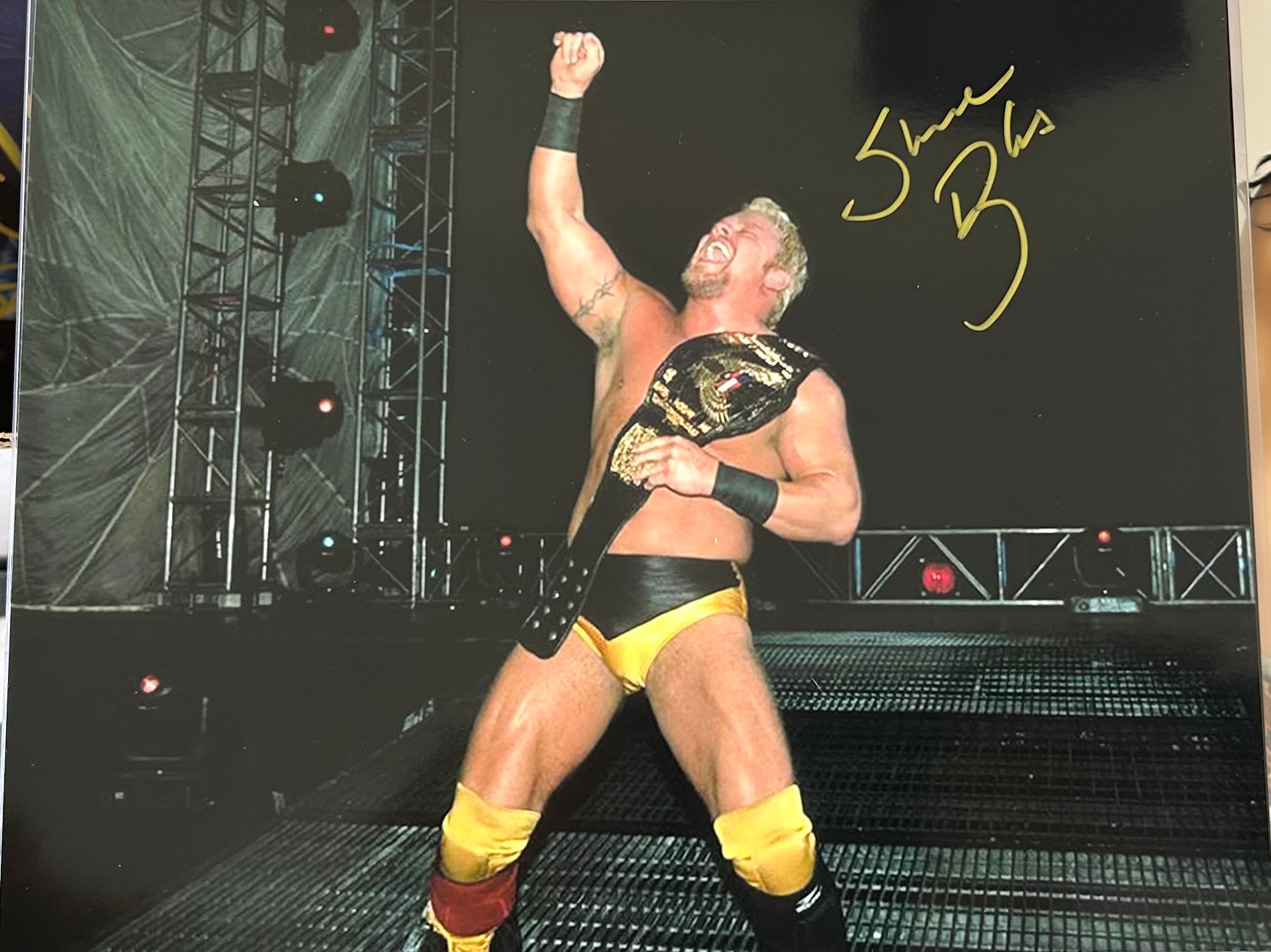 Shane Douglas ECW WCW Signed 8x10 Color Photo (Comes w/COA) – The