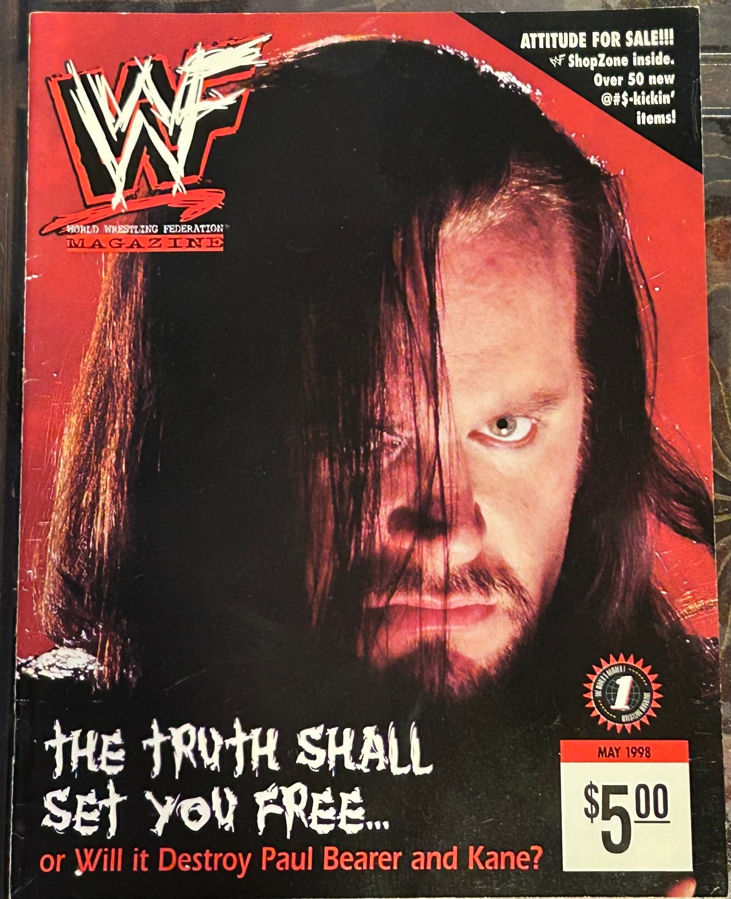 * WWE Magazine May 1998 (The Undertaker)