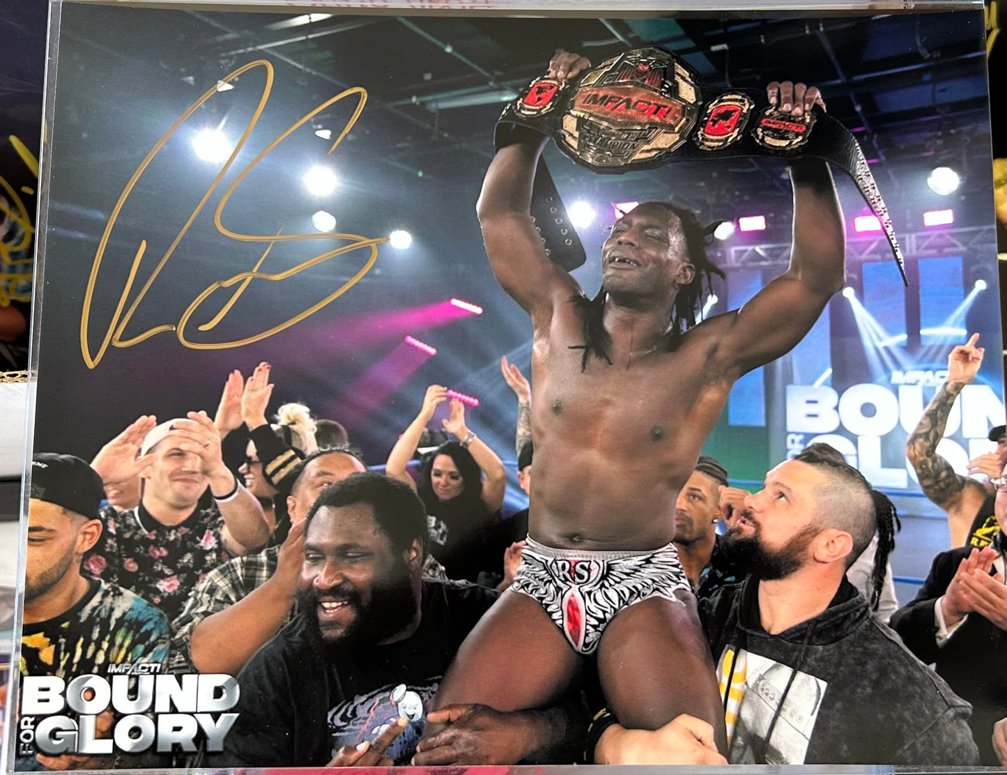 Rich Swann Signed 8x10 Color Photo (Comes w/COA)