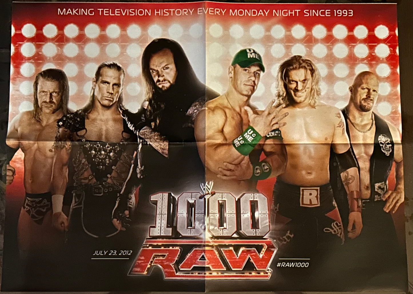 * WWE Superstats/Sheamus Double Sided Poster