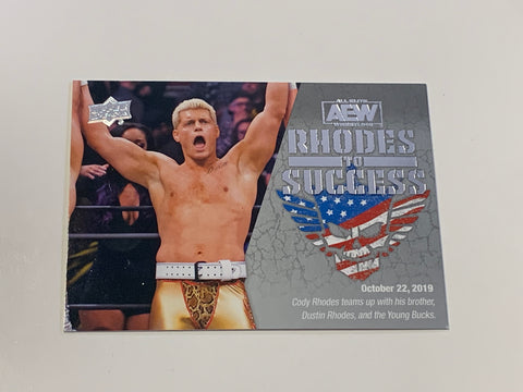 Cody Rhodes 2021 AEW Rhodes To Success #RTS-3