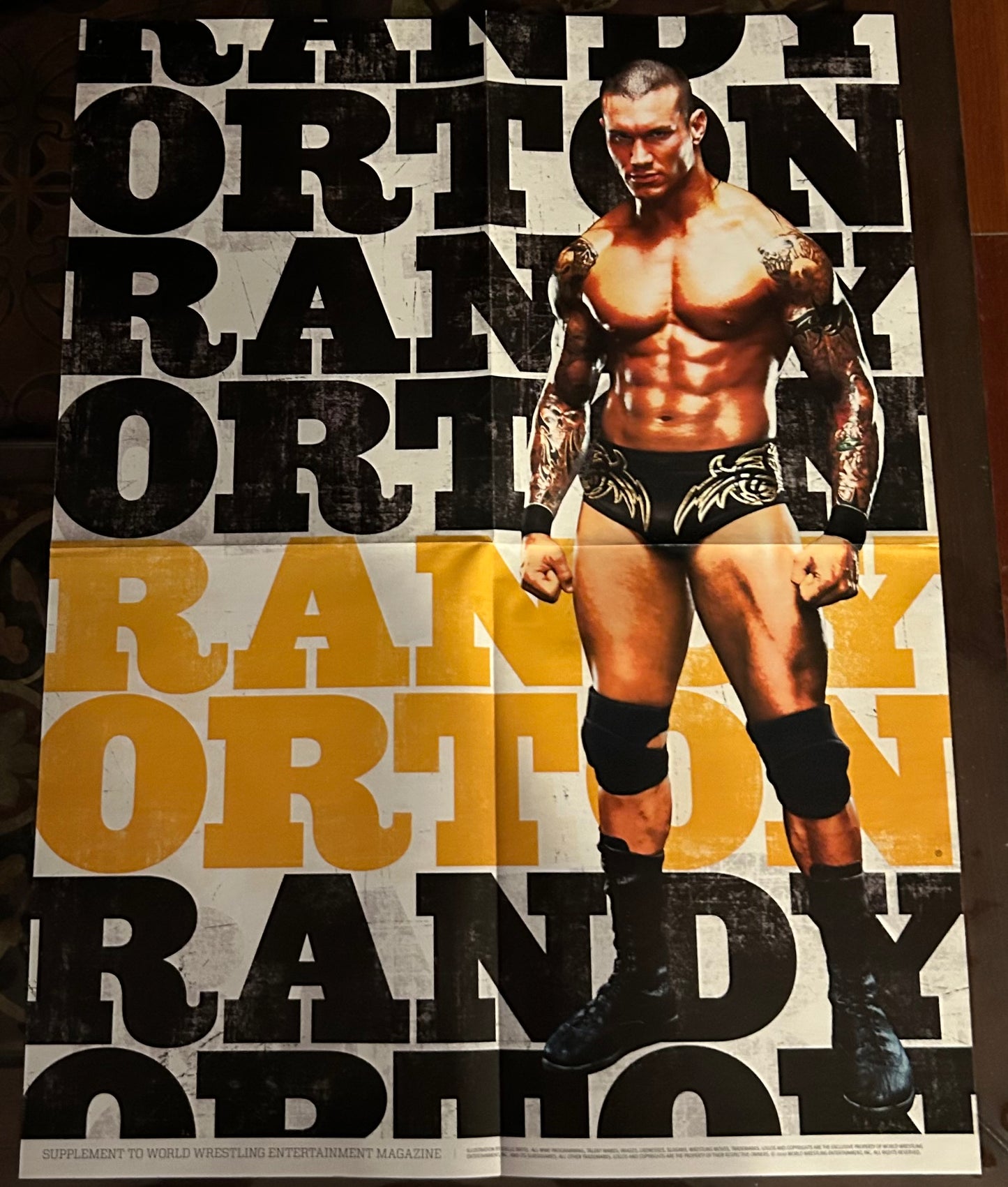 * Randy Orton WWE Full Color Poster