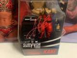 Kane SIGNED WWE Mattel Elite “Survivor Series” Action Figure(JSA Authenticated)