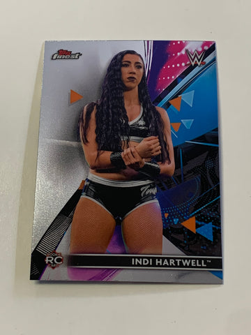 Indi Hartwell 2021 WWE NXT Topps Finest ROOKIE Card