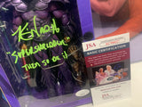 Kevin Nash SIGNED & Inscribed TMNT Action Figure (JSA Authenticated)