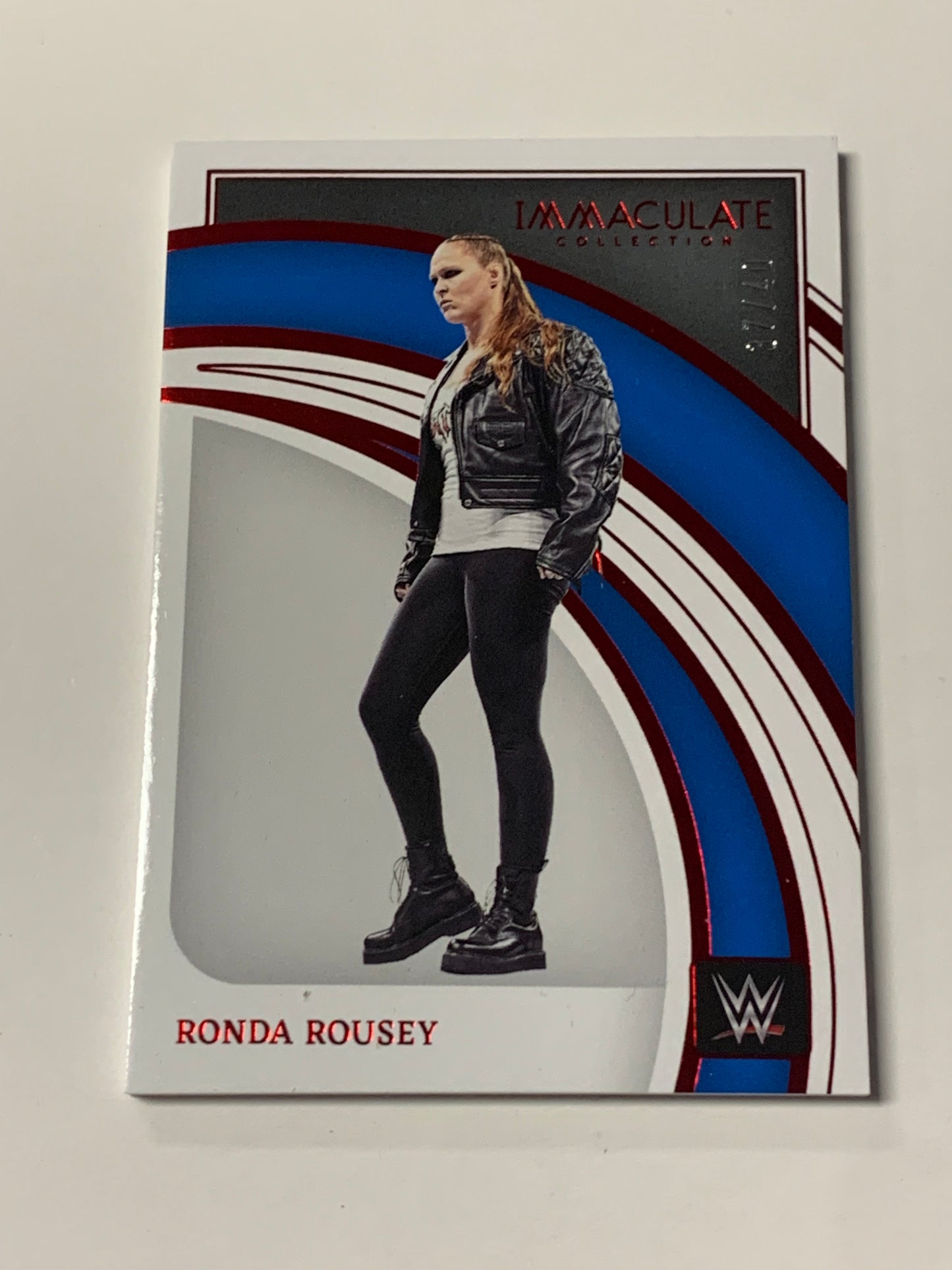 Ronda Rousey 2022 WWE Immaculate Collection Card #37/40