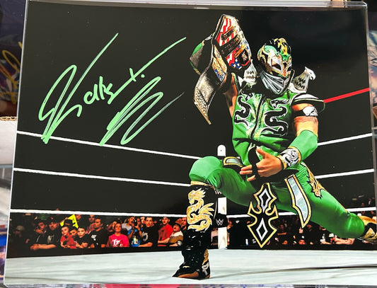 Kalisto WWE Signed 8x10 Color Photo (Comes w/COA)