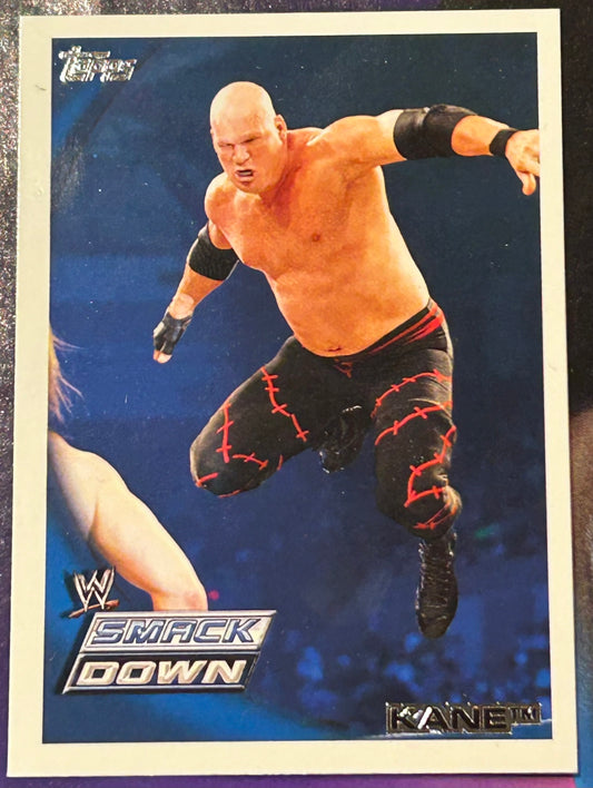 * Kane 2010 WWE Topps Card