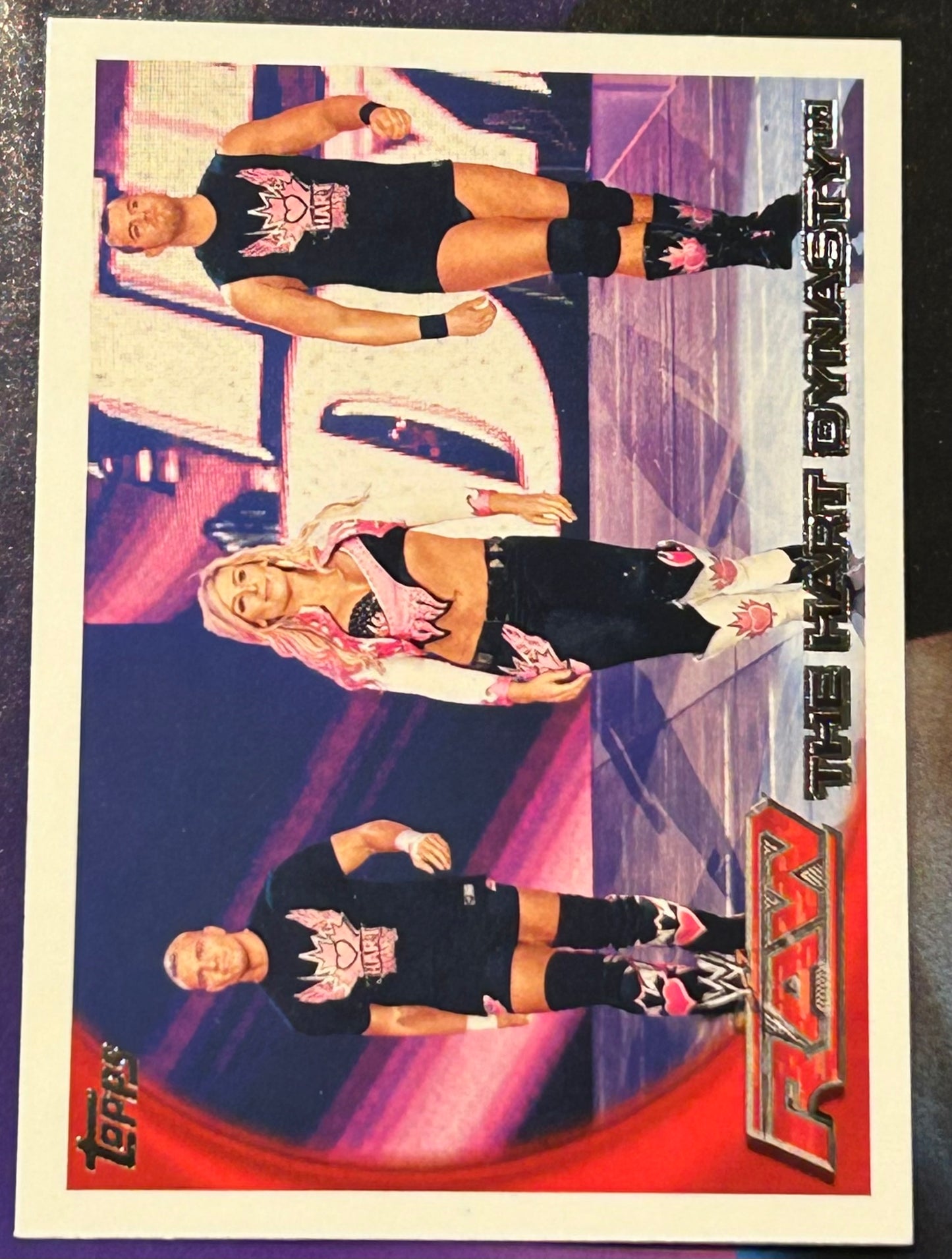 * The Hart Dynasty 2010 WWE Topps Card