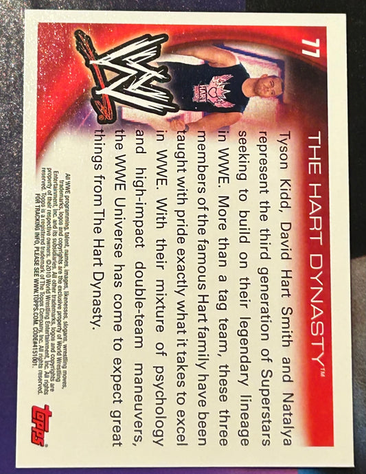 * The Hart Dynasty 2010 WWE Topps Card