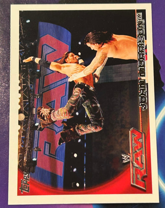 * John Morrison 2010 WWE Topps Card