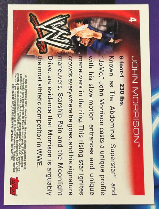 * John Morrison 2010 WWE Topps Card
